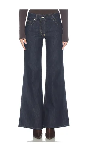 Undone Denim Flared Jeans in Blue. - size 23 (also in 24, 26, 28, 30) - Casablanca - Modalova