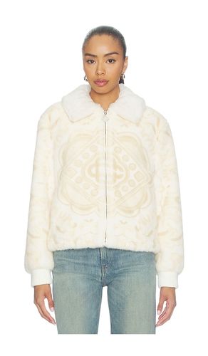 Printed Faux Fur Jacket in . Size L. Also in M, S, XS - Casablanca - Modalova