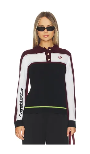 Striped Oversized Polo Shirt in Multi in ,. Size S. Also in XXS - Casablanca - Modalova