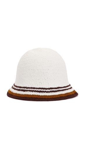Stripe Crochet Hat in - Casablanca - Modalova