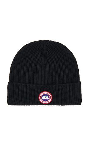 Rib toque en color negro talla all - Canada Goose - Modalova