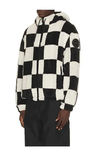 Harrier Fleece Hoodie in Black & White. - size S (also in M, L) - Canada Goose - Modalova