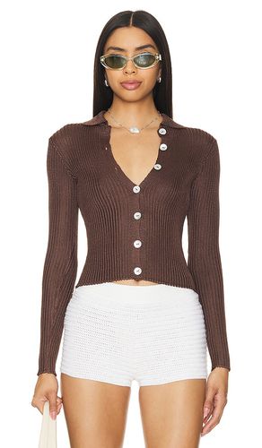 Ribbed Cardigan in . - size M (also in XL) - Calle Del Mar - Modalova