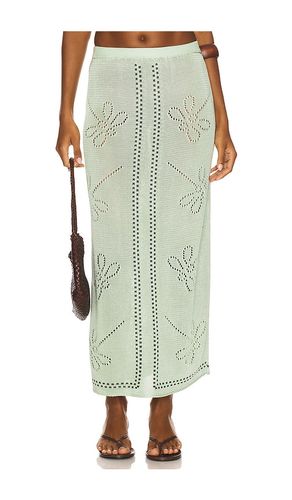 Garden Party Skirt in Mint. - size L (also in M, S, XS) - Calle Del Mar - Modalova