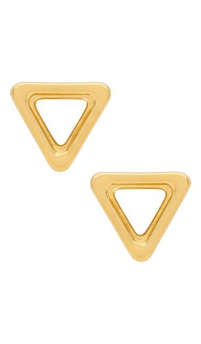 Louvre Earrings in Metallic Gold - Cendre - Modalova