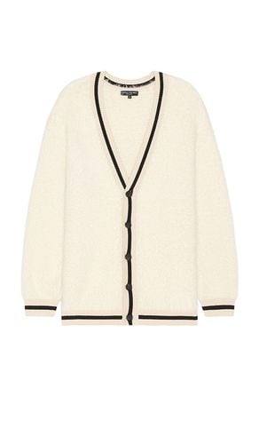 Theo Oversized Eyelash Cardigan in Cream. - size L (also in M, XL/1X) - Central Park West - Modalova