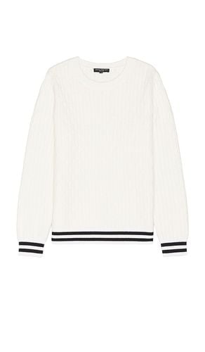 Ryder Cable Sweater in White. - size L (also in M, S, XL/1X) - Central Park West - Modalova