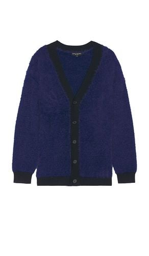 Benjie Eyelash Cardigan in Blue. - size L (also in M, S) - Central Park West - Modalova