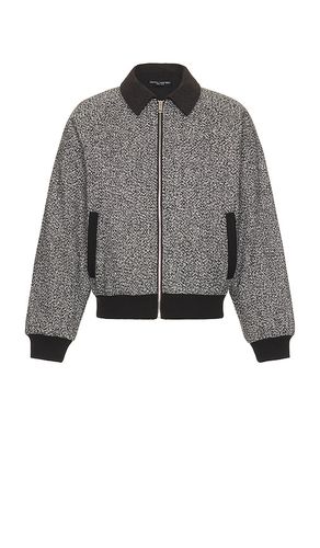 Ryan Tweed Bomber Jacket in Grey. - size L (also in S) - Central Park West - Modalova