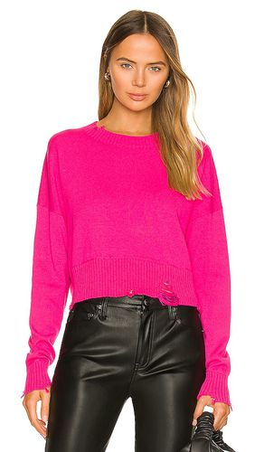 Stevie Crewneck Sweater in Fuchsia. - size L (also in M, S, XL, XS) - Central Park West - Modalova