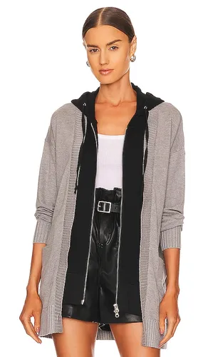 Brynn Long Dickie Cardigan in Grey. - size S (also in XS, M, L) - Central Park West - Modalova