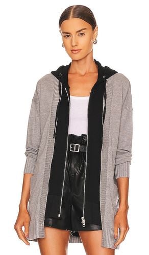 Brynn Long Dickie Cardigan in Light Grey. - size L (also in M, S, XL, XS) - Central Park West - Modalova