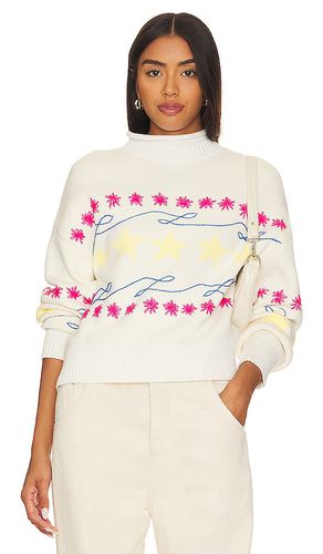 Stella star motif roll neck sweater in color size L in & - . Size L (also in XS) - Central Park West - Modalova