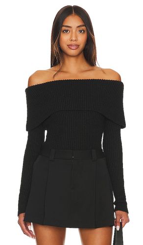 Suéter con hombros descubiertos gwyneth en color talla L en - Black. Talla L (también en M, S, XS) - Central Park West - Modalova