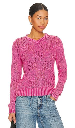 Jersey cuello pico delilah en color talla S en - Pink. Talla S (también en XS) - Central Park West - Modalova