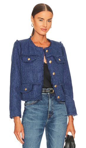 Clarke Tweed Jacket in Blue. - size S (also in XS) - Central Park West - Modalova