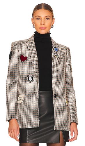 Lucky patches blazer in color brown size M in - Brown. Size M (also in L, S, XL, XS) - Central Park West - Modalova