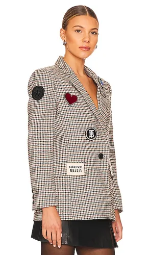 Lucky Patches Blazer in Brown. - size S (also in XS, M, L, XL) - Central Park West - Modalova