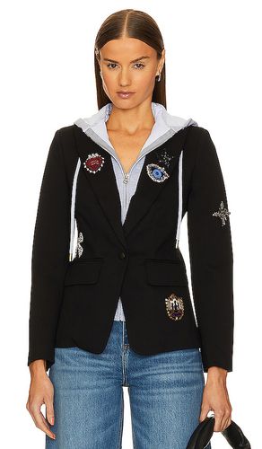 Dallas patch ponte dickie blazer en color talla XS en - Black. Talla XS (también en S) - Central Park West - Modalova