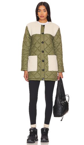 Asher Sherpa Quilted Puffer in . Size S, XS - Central Park West - Modalova