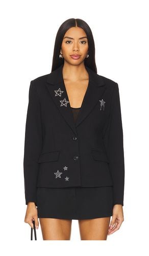 Junie Rhinestone Star Blazer in . - size L (also in M, S, XL, XS) - Central Park West - Modalova