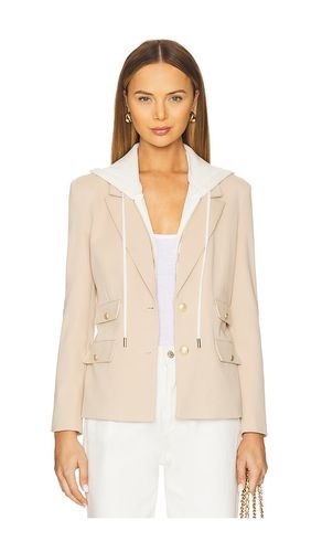 Nautical Dickey Blazer in Beige. - size L (also in M, S, XS) - Central Park West - Modalova