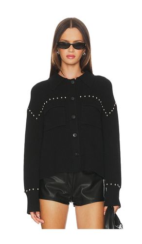 Jay Studded Sweater Jacket in . Size L. Also in M, S, XL, XS - Central Park West - Modalova