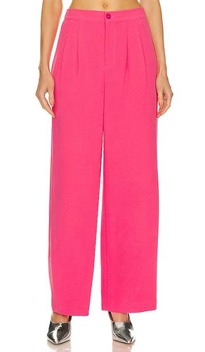 Daisy Wideleg Pants in Fuchsia. - size L (also in S, XS) - Central Park West - Modalova