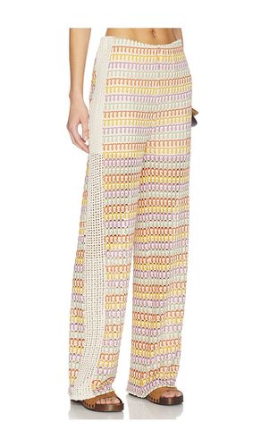 Celine Rainbow Crochet Mid Rise Pants in ,. Size L. Also in S, XS - Central Park West - Modalova