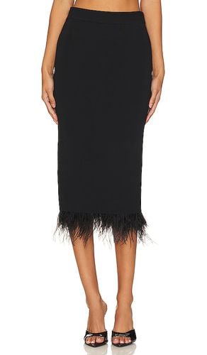 Sylvie Marabou Sweep Skirt in . - size L (also in M, S, XS) - Central Park West - Modalova