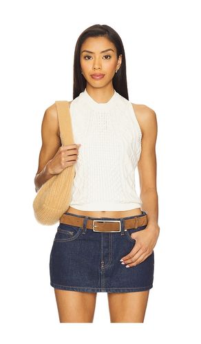 Junie Cabled Halter Top in . - size L (also in M, S, XS) - Central Park West - Modalova