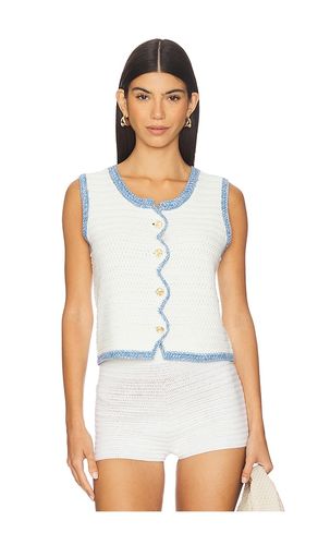 Rose Scallop Edge Tank in . - size L (also in S) - Central Park West - Modalova