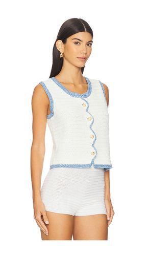 TANKTOP MIT BOGENKANTE ROSE in . Größe S. Also in XS, M, L - Central Park West - Modalova