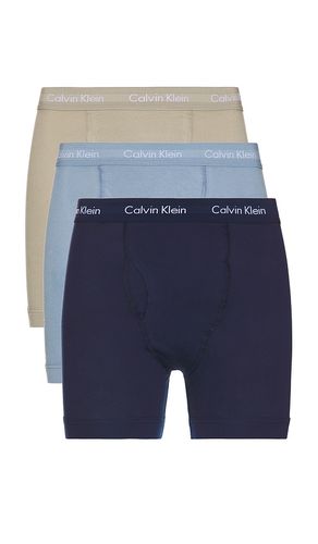 Boxer Brief 3 Piece Set in Blue. - size L (also in M, S, XL/1X) - Calvin Klein Underwear - Modalova