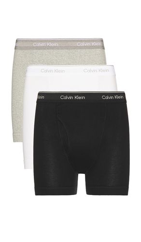 Cotton Classic Boxer Brief 3-pack in Multi. - size S (also in M, L, XL/1X) - Calvin Klein Underwear - Modalova