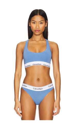 Modern Cotton Unlined Bralette in Blue. - size M (also in S, XS) - Calvin Klein Underwear - Modalova