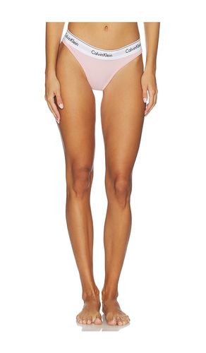 Modern Cotton Thong in Pink. - size L (also in M, S, XL, XS) - Calvin Klein Underwear - Modalova