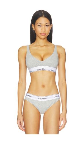 Push Up Triangle Bralette in Grey. - size L (also in M, S, XL, XS) - Calvin Klein Underwear - Modalova