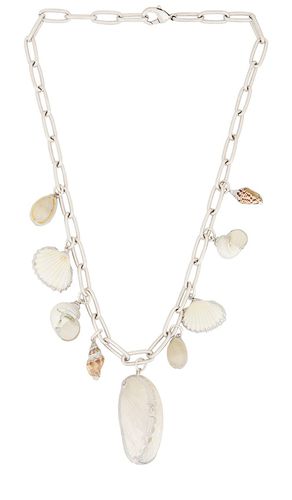 Aphrodite shell charm necklace in color metallic size all in - Metallic . Size all - Child of Wild - Modalova