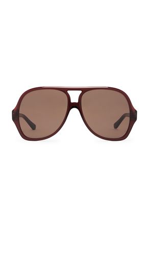 Chloe Aviator Sunglasses in Brown - Chloe - Modalova