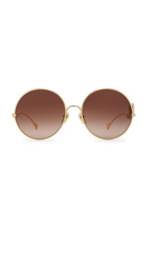 Gafas de sol iconic en color oro metálico talla all - Chloe - Modalova