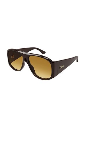 Oversized Aviator Sunglasses in - Chloe - Modalova