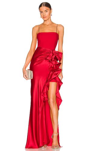 Vestido largo drina en color rojo talla 0 en - Red. Talla 0 (también en 12, 2, 4) - Cinq a Sept - Modalova