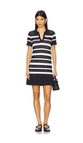 Clementine Knit Polo Dress in Black. - size L (also in XS) - Cinq a Sept - Modalova