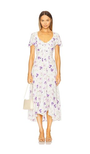 Tossed Midi Dress in Ivory. - size 10 (also in 2, 4, 6) - Cinq a Sept - Modalova