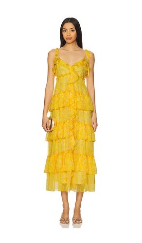 Hydrangea Fadrid Dress in Yellow. - size 0 (also in 10, 2, 4, 6, 8) - Cinq a Sept - Modalova