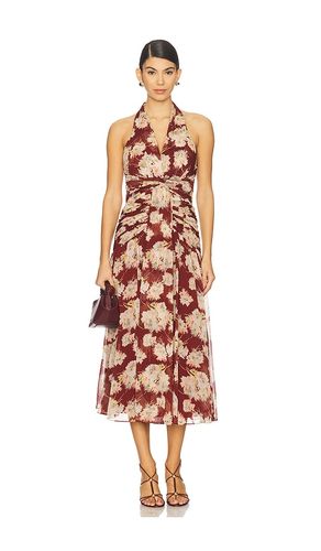 Mae Bouquet Jelica Dress in Wine. - size 0 (also in 10, 2, 4, 6, 8) - Cinq a Sept - Modalova