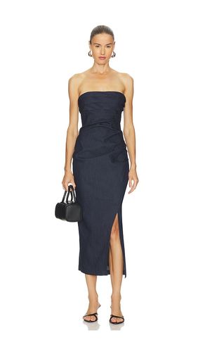 Denim Adira Dress in Blue. - size 0 (also in 00, 10, 2, 4, 6, 8) - Cinq a Sept - Modalova