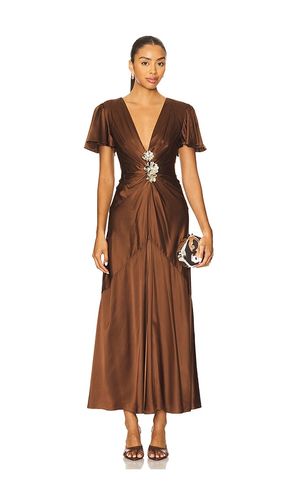 Kordyn Dress in Brown. - size 0 (also in 00, 10, 2, 4, 6, 8) - Cinq a Sept - Modalova