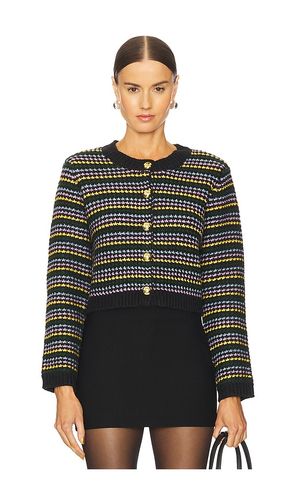 Striped Romina Cardigan in Black. - size M (also in S) - Cinq a Sept - Modalova